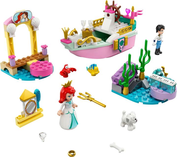 Actual product image LEGO Arielle's party boat (43191, LEGO Disney)