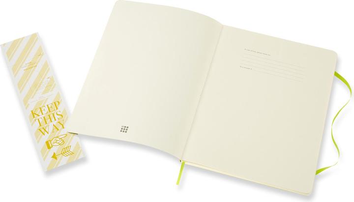 Image du produit Moleskine Carnet de notes HC XL (19 x 25 cm, À rayures, Couverture souple)