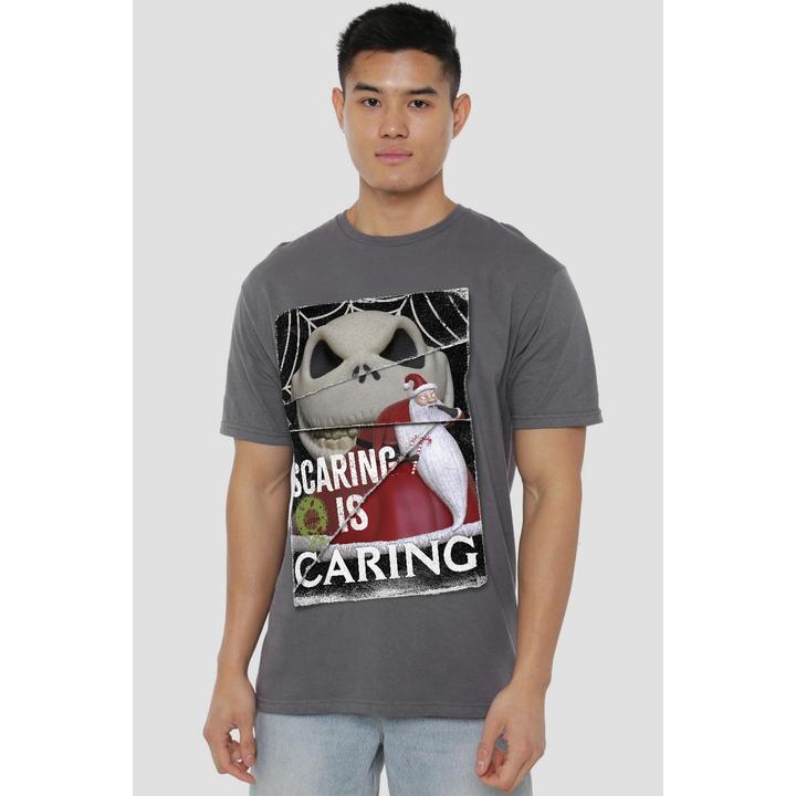 Immagine prodotto The Nightmare Before Christmas Scaring Is Caring Maglietta Uomo (XL)