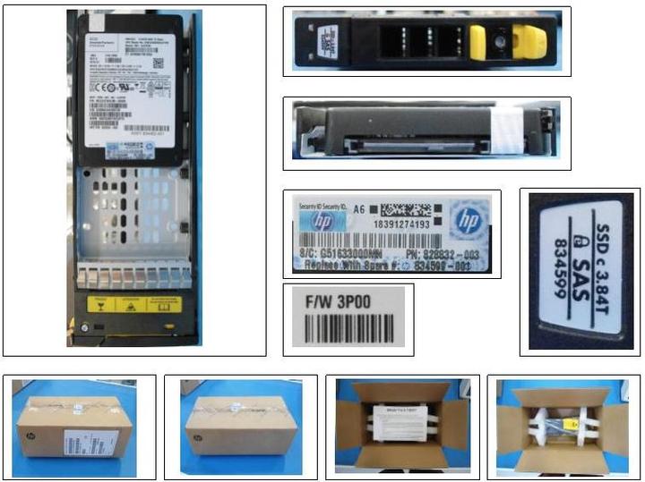 HPE DRV 3.84TB SSD CMLC SFF FIPS (3840 GB)