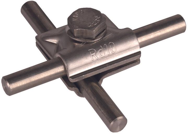 Actual product image Dehn MV clamp NIRO f. Rd 10mm w. 391559 (10 mm)