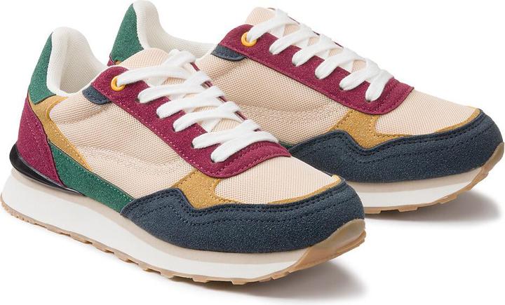 Image du produit La Redoute Collections Baskets de running multicolores de style rétro (40)
