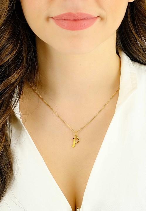Produktbild Muau Buchstabe (750/18K Gelbgold)