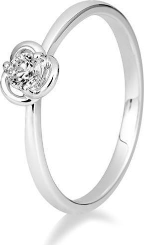 Actual product image Breuning RING - Rose setting with diamond (54, 750/18 K Gold)