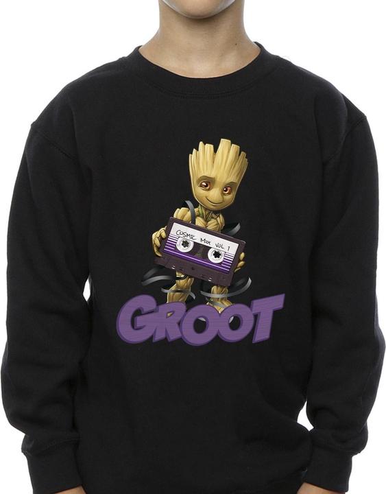 Actual product image Guardians of the Galaxy Boys Groot Casette Sweatshirt (104)