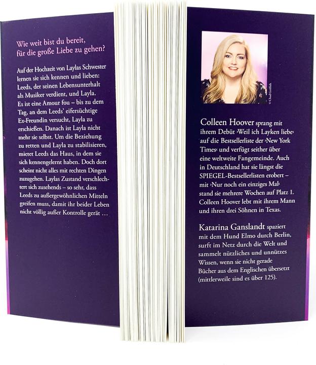 Produktbild Layla (Deutsch, Colleen Hoover, 2021)