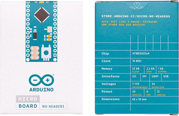 Produktbild Arduino Board Micro without Headers