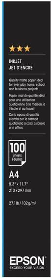 Actual product image Epson Photo Quality Ink Jet (102 g/m², A4, 100 x)