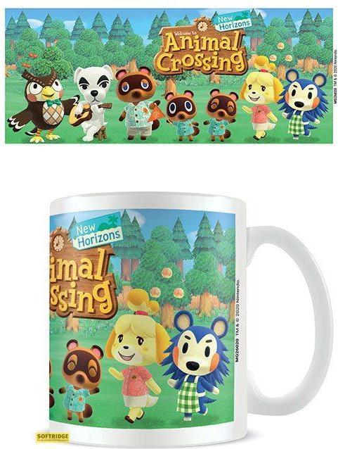 Actual product image Pyramid Tazza Animal Crossing : Lineup (315 ml, 1 x)