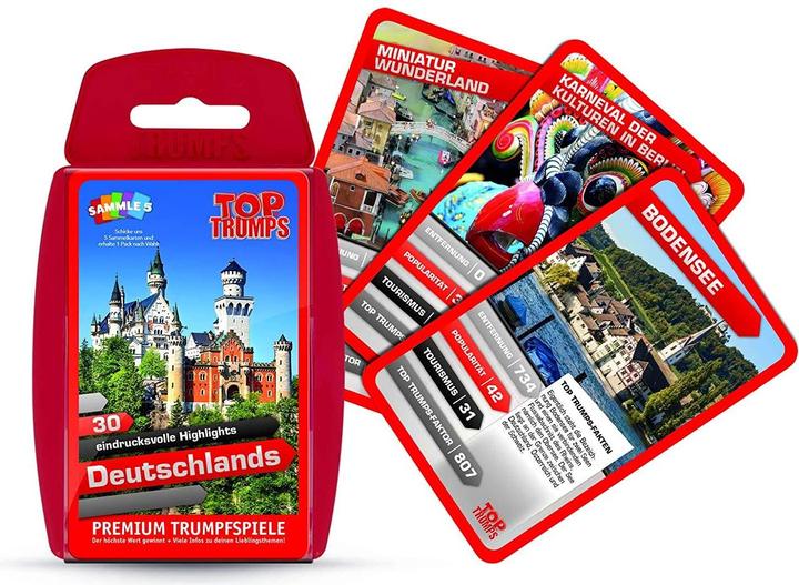 Actual product image Winning Moves 63193 - Top Trumps - 30 impressive highlights Germany (German)