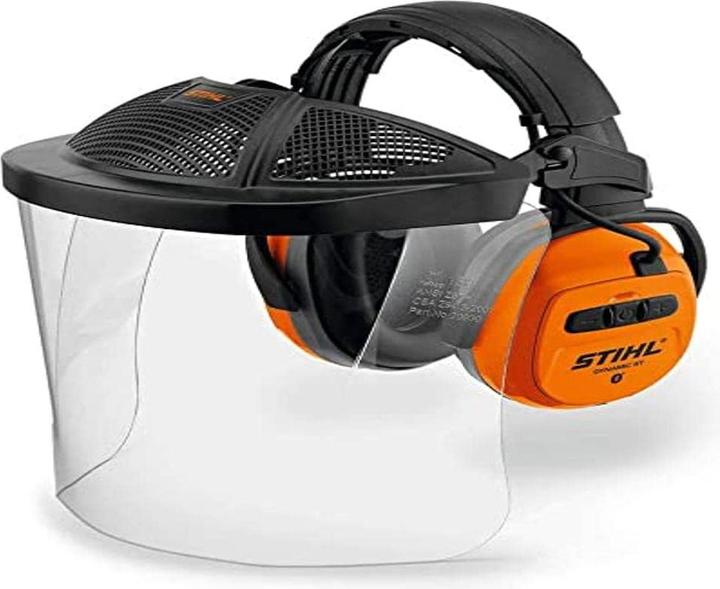 Stihl 8840538 DYNAMIC BT-PC hearing protector with polycarbonate visor