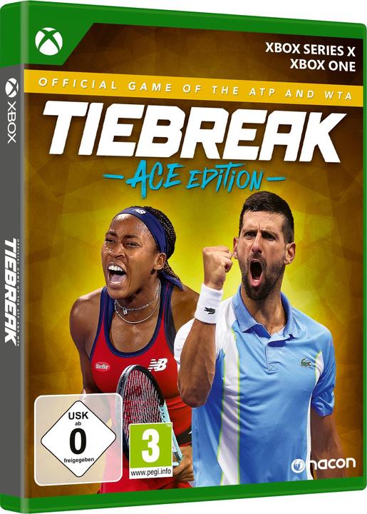 Immagine prodotto Nacon Gaming TIEBREAK: Gioco ufficiale di ATP e WTA (Xbox Series X, DE)