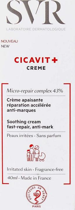 Image du produit Cicavit + Crème (40 ml)