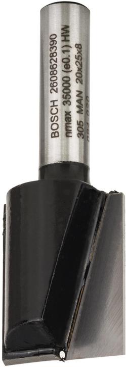 Image du produit Bosch Professional Zubehör Fraise à rainurer 8 mm, D1 20 mm, L 25