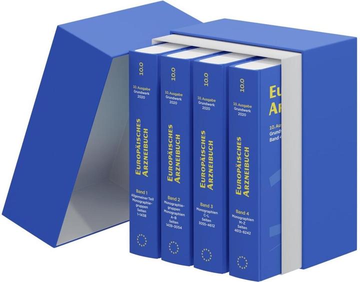Immagine prodotto Farmacopea europea 10a edizione, edizione base 2020 (Tedesco, 2020)