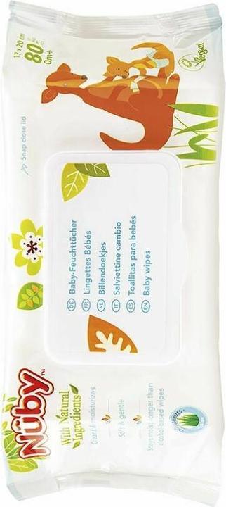Produktbild Nuby Antibakterielle Baby-Feuchttücher (80 Stück)