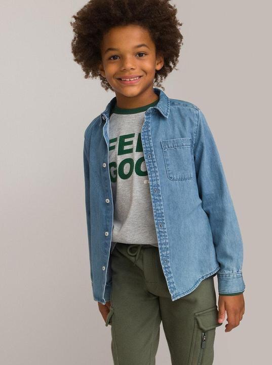 Actual product image La Redoute Collections Denim shirt (116)