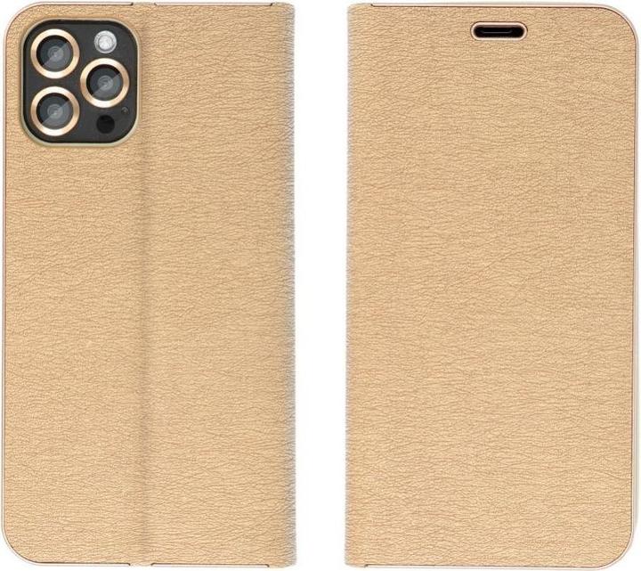 Productafbeelding OEM Book case LUNA Book Gold for IPHONE 16 gold (Apple iPhone 16)