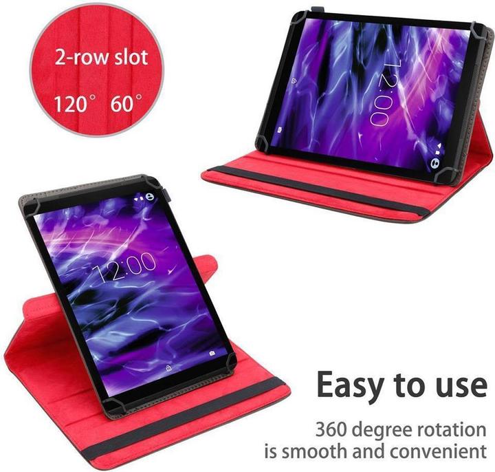 Immagine prodotto Cadorabo Custodia per tablet 360 gradi (P10601, Pedana di salvataggio X10302, LifeTab X10311, Lifetab E10310)
