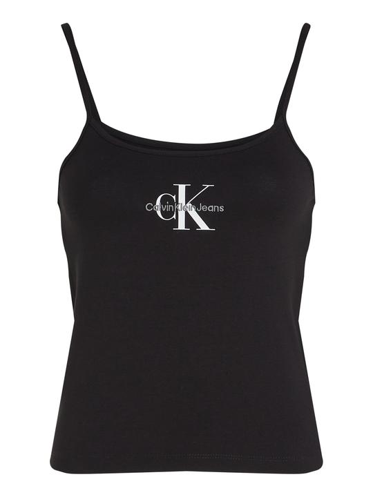 Calvin Klein Jeans Monologo Strappy Tank Top (XS)
