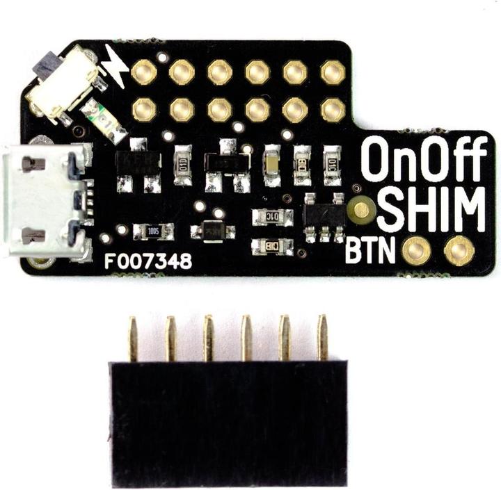 Actual product image Pimoroni OnOff SHIM (Add-on)