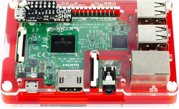 Actual product image Pimoroni OnOff SHIM (Add-on)