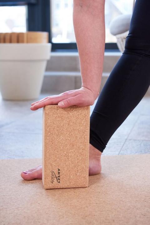 Actual product image Artzt vitality® Yoga Block Cork