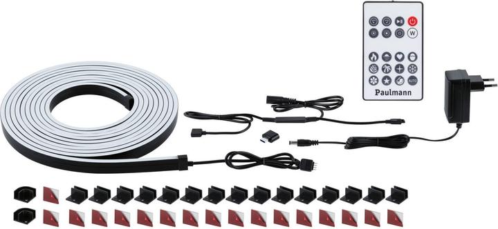 Produktbild Paulmann EntertainLED Schlauch Black Neon (RGB, 500 cm, Indoor)