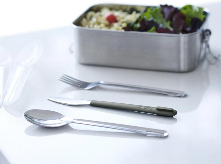 Actual product image Joseph Joseph GoEat, Besteckset edelstahl, 18cm (1 Piece, Knife, Pitchfork, Cutlery set)