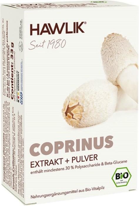 Actual product image Hawlik Coprinus extract and powder capsule (60 Piece, Capsules, 56 g)