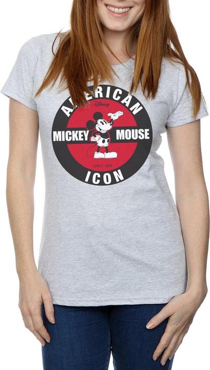 Image du produit Disney - T-shirt MICKEY MOUSE AMERICAN ICON - Femme (XXL)