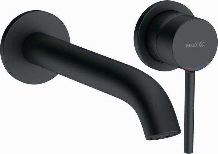 Actual product image Kludi BOZZ two-hole basin mixer, spout 23 cm