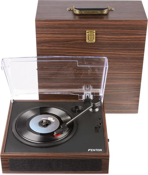 Image du produit Fenton Tourne-disque avec Bluetooth RP170D Marron (Manuel)