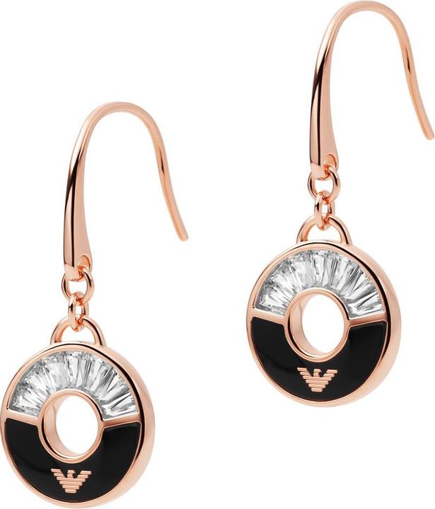 Actual product image Emporio Armani Essential (Silver, Onyx, Zirconia, Mother-of-pearl)