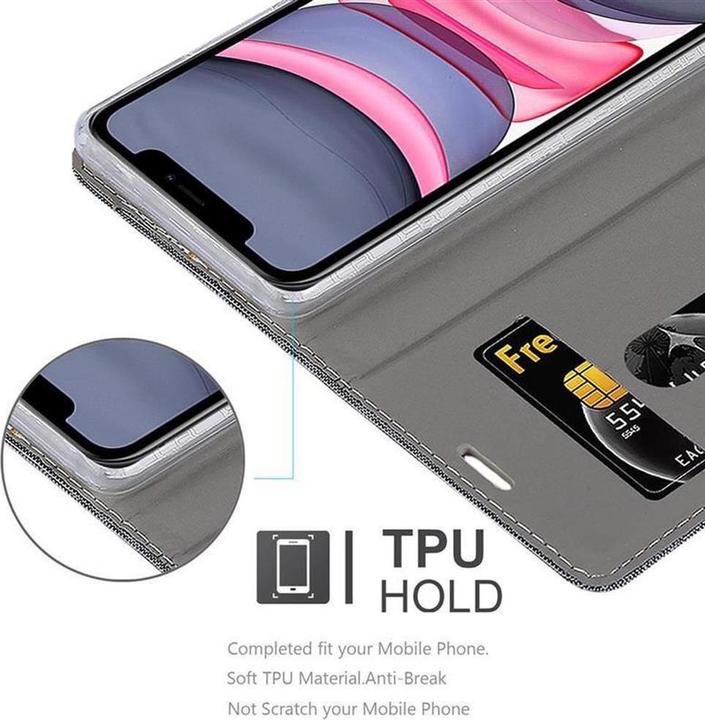 Image du produit Cadorabo Couverture look jeans Book (Apple iPhone 11)