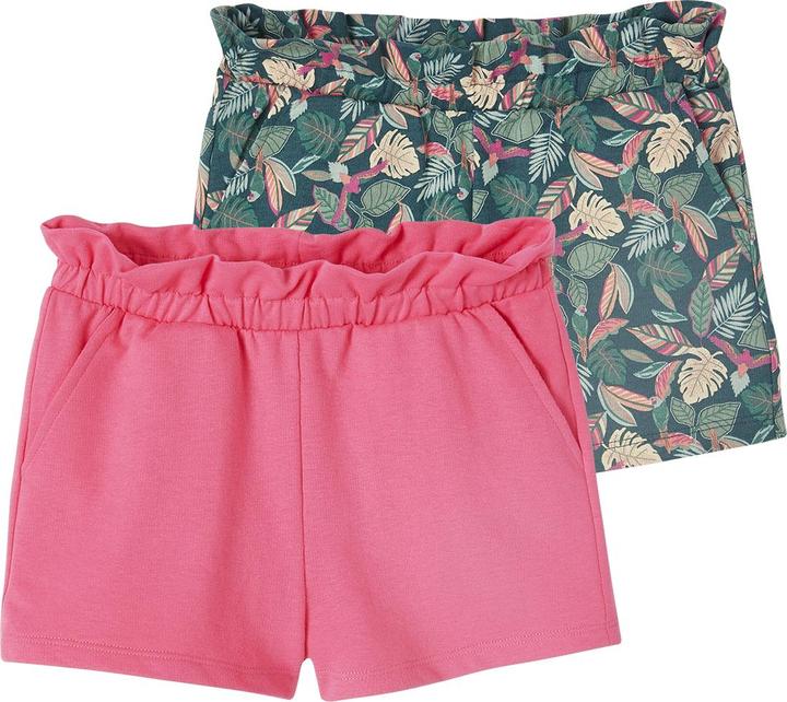 Vertbaudet 2er-Pack Mädchen Shorts