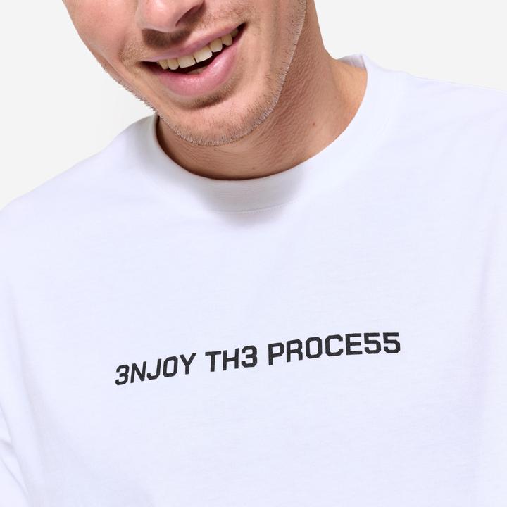 Immagine prodotto Domyos T-Shirt Herren Baumwolle Regular - weiss (L)