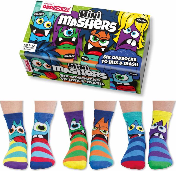 Actual product image United Oddsocks Kids (pack of 3, 27 - 30)