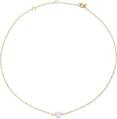 Productafbeelding Breil Romantische vergulde jade hart ketting Candy Tj3599