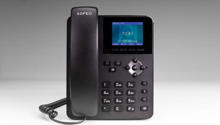 Actual product image Agfeo T 14 - VoIP telephone - SIP - 2 lines