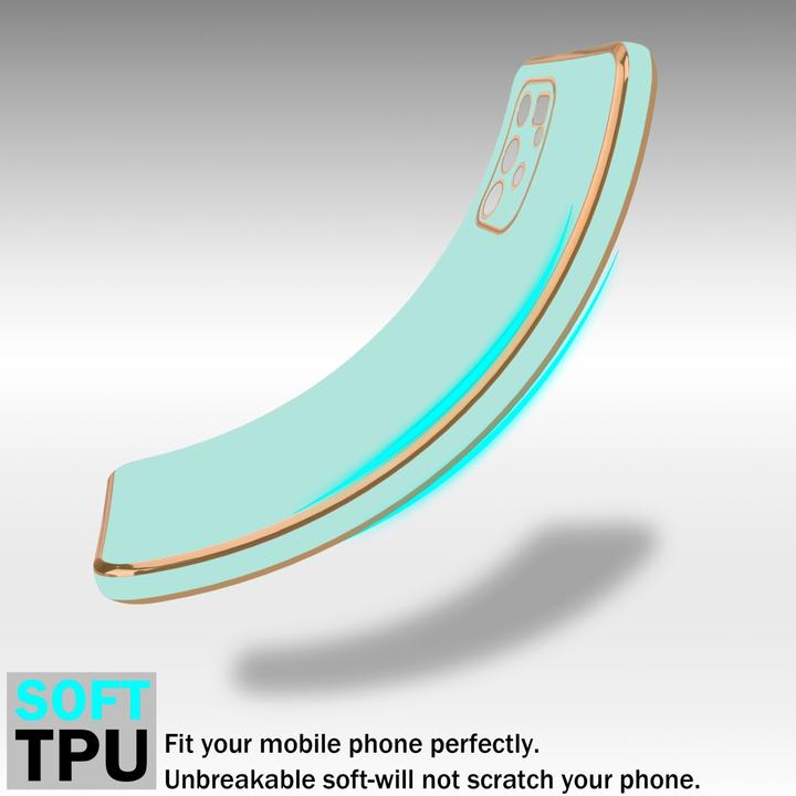 Actual product image Cadorabo Case for Samsung Galaxy A91 / S10 LITE / M80s in TPU with camera protection LM130 Style (Samsung Galaxy A91, Samsung Galaxy S10 Lite)