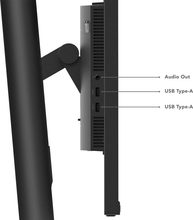 Produktbild Lenovo ThinkVision T27h-30 (2560 x 1440 Pixel, 27")