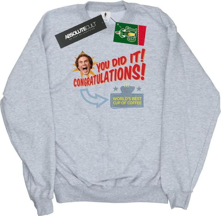 Produktbild Elf World's Best Coffee Sweatshirt (XL)