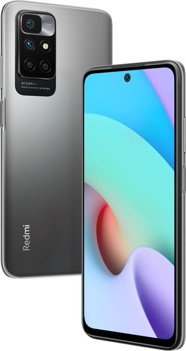 Xiaomi Redmi 10 2022 (64 GB, Grey, 6.50", Dual SIM, 50 Mpx, 4G)