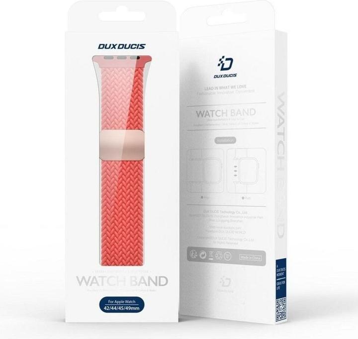 Produktbild Dux Ducis Mixture Pro Armband (38 mm, 40 mm, 41 mm, Nylon, Apple Watch Series 2, Apple Watch Series 1, Apple Watch Series 3, Apple Watch Series 4, Apple Watch Series 5, Apple Watch Series 6, Apple Watch Series 7, Apple Watch Series 8, Apple Watch Series 9, Apple Watch SE)