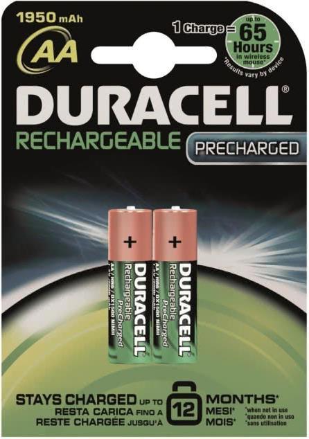 Produktbild Duracell Recharge Ultra (2 Stk., AA, 2500 mAh)