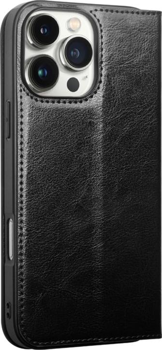 Image du produit QiAlino Fourre Flip cuir véritable (Apple iPhone 16 Pro Max)