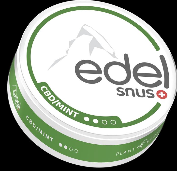 Edelweiss CBD Mint (All White Slim) (CBD Snus)