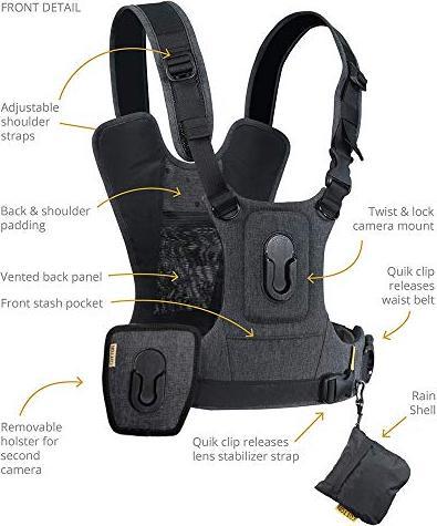 Immagine prodotto Cotton Carrier Sistema di cinghie per macchine fotografiche (Tracolla, Cinghia ventrale)