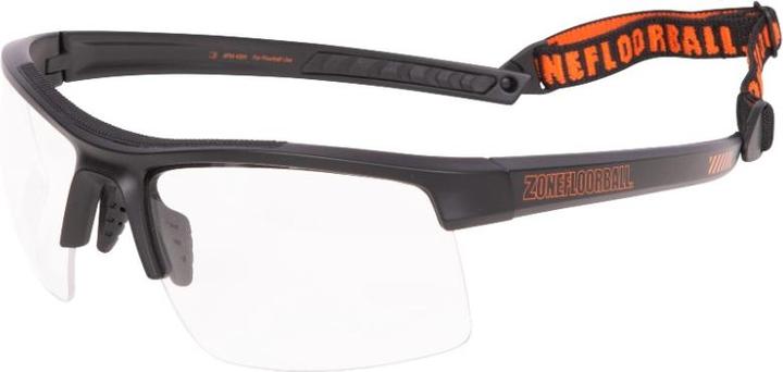 Zone Floorball Zone Schutzbrille Protector black/lava Senior